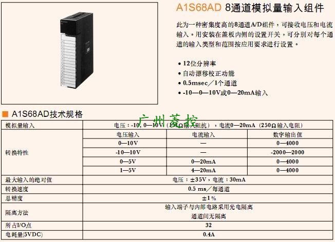 ����ģ�M��ݔ��ģ�KA1S68ADԔ����B